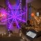 LED Spider Web Outdoor Party Props Light Up Cobweb Lighting Decor For Halloween
